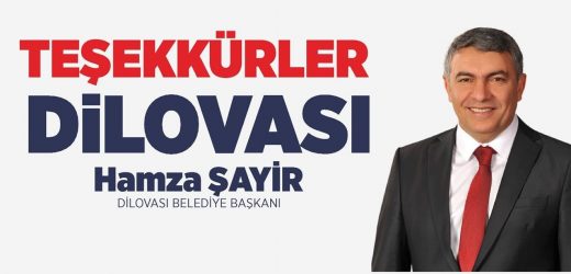 Hamza Şayir: “Teşekkürler Dilovası”